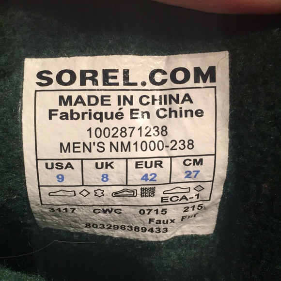 handcrafted sorel natural rubber boots